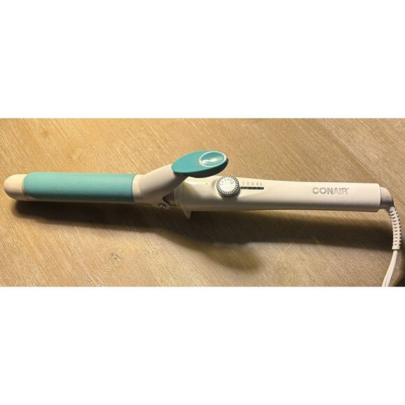 Conair Curling Iron Fine Hair Oh‎ So Kind Silicone Clip Heat Protection 1” - Picture 1 of 10
